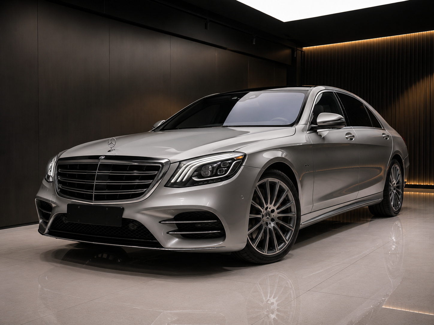 Mercedes-Benz S500 Long flagship luxury sedan used vehicle for export